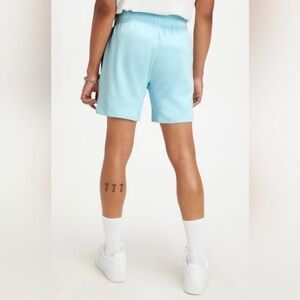 Fabletics Shorts The Lightweight Go-To Short Pride Sky Blue Large Rainbow NWOT